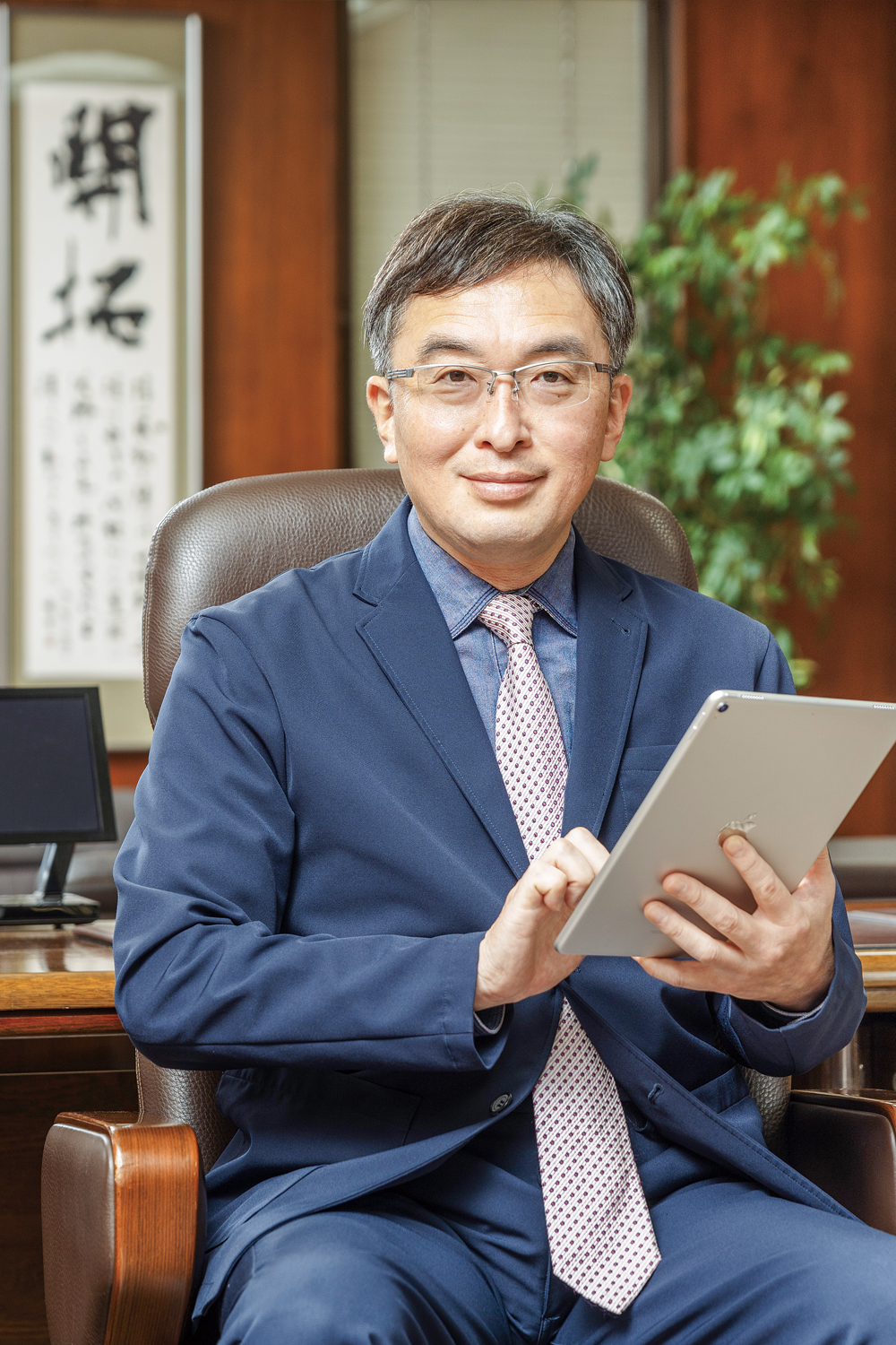 十勝毎日新聞社　代表取締役社長　林 浩史