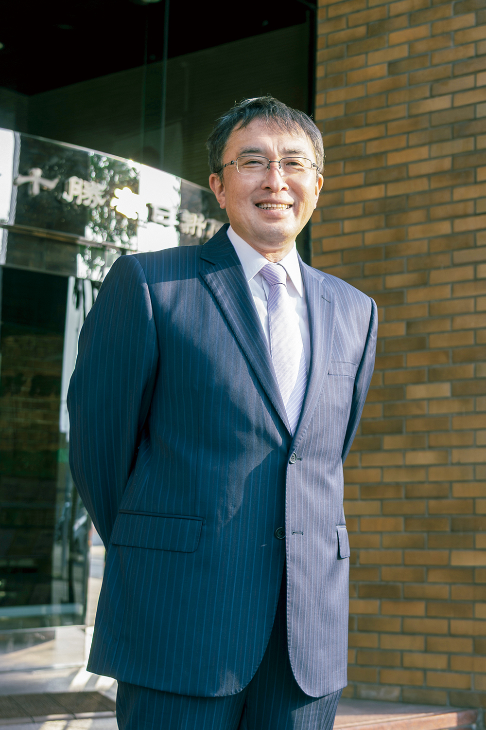 十勝毎日新聞社　代表取締役社長　林 浩史