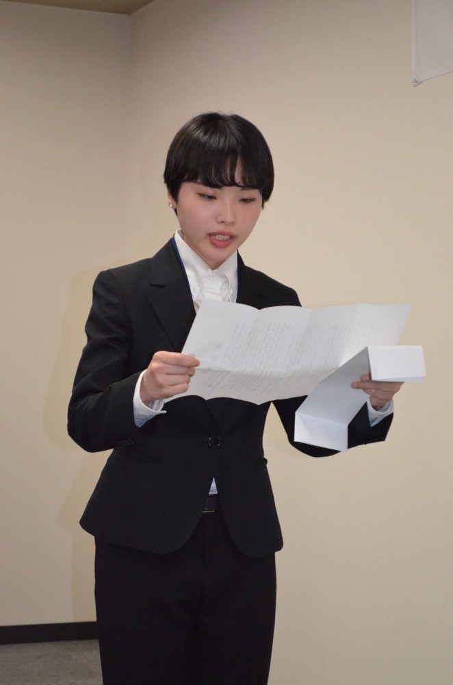 入社式が行われました 十勝毎日新聞社 Recruit 採用情報 入社式が行われました 十勝毎日新聞社 Recruit 採用情報