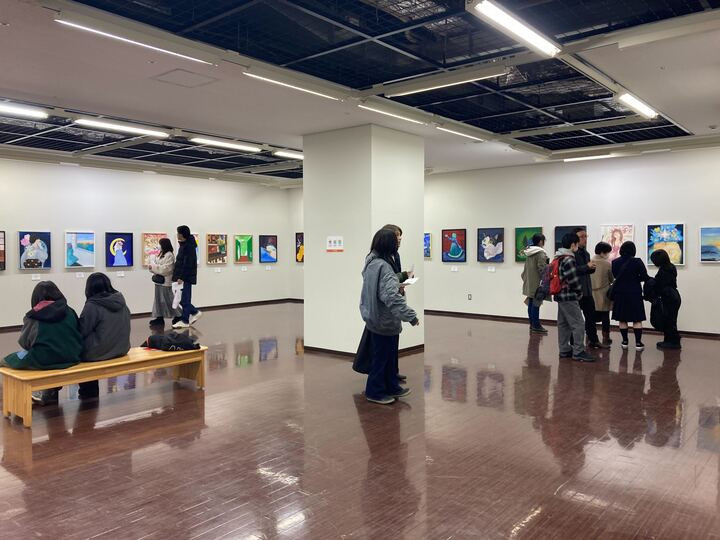 第21回十勝高校生絵画展開催中